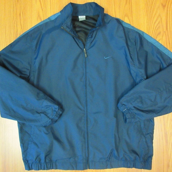 Nike Mens Nylon Windbreaker Jacket Mesh 